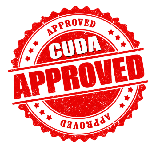 CUDA approval details available for verification project